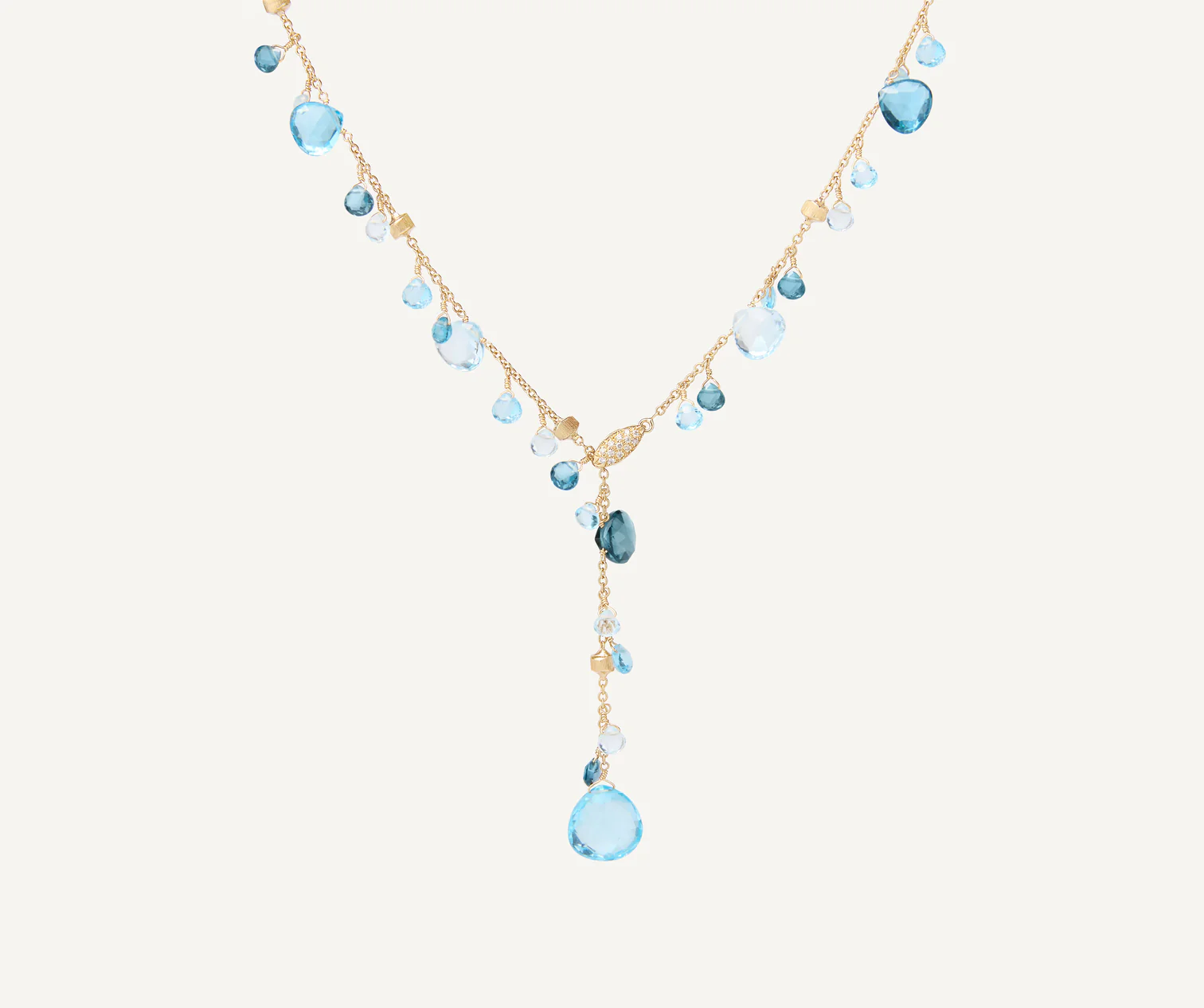 Paradise Y-Kette aus Gelbgold mit Topas-Mix CB2586-B_TP01_Y