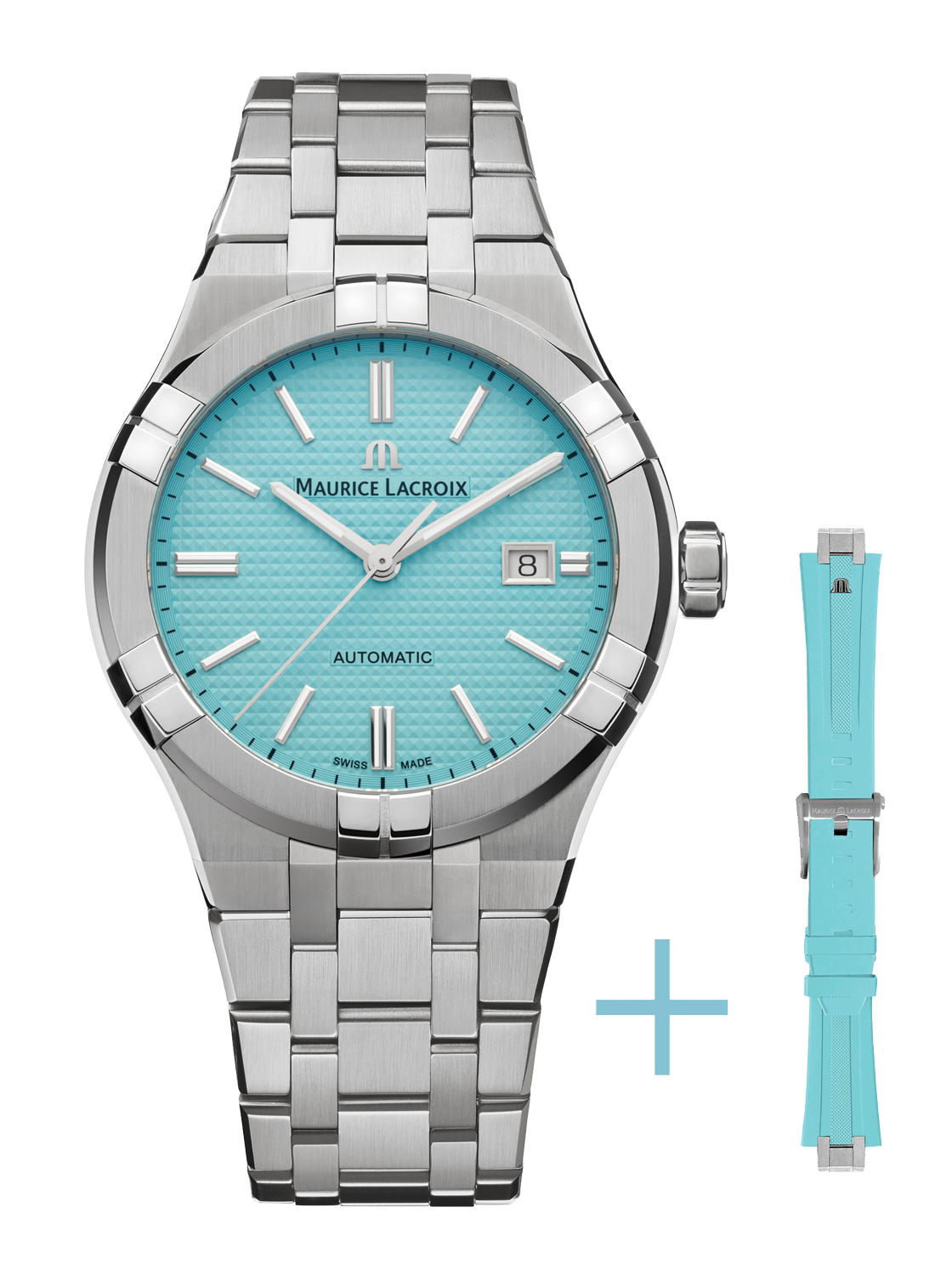 Maurice Lacroix Aikon Automatic Limited Summer Edition 42mm AI6008-SS00F-431-C bei Juwelier Hungeling