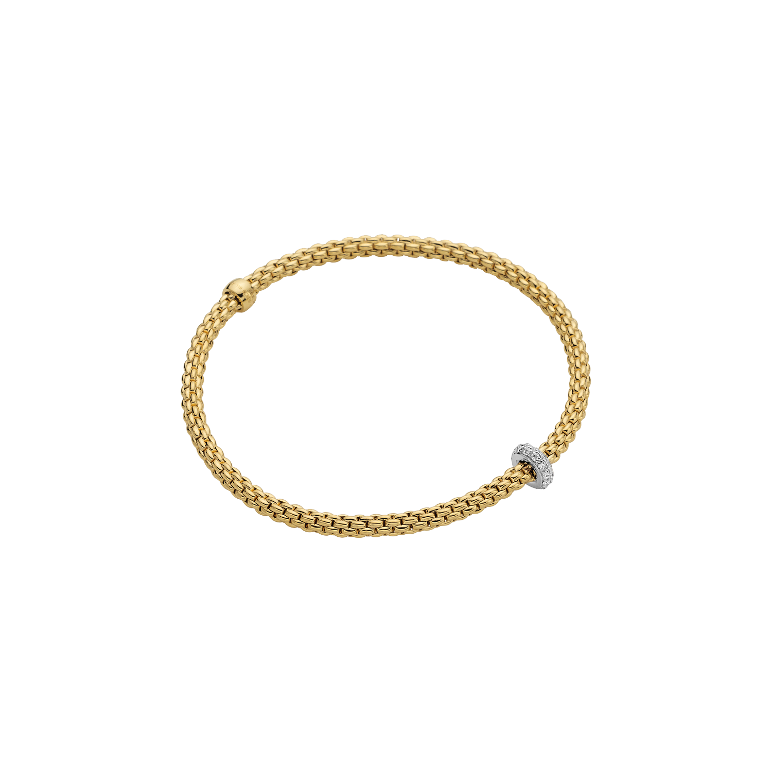 Fope Prima Flex'it Gelbgold Armband 745B BBR bei Juwelier Hungeling