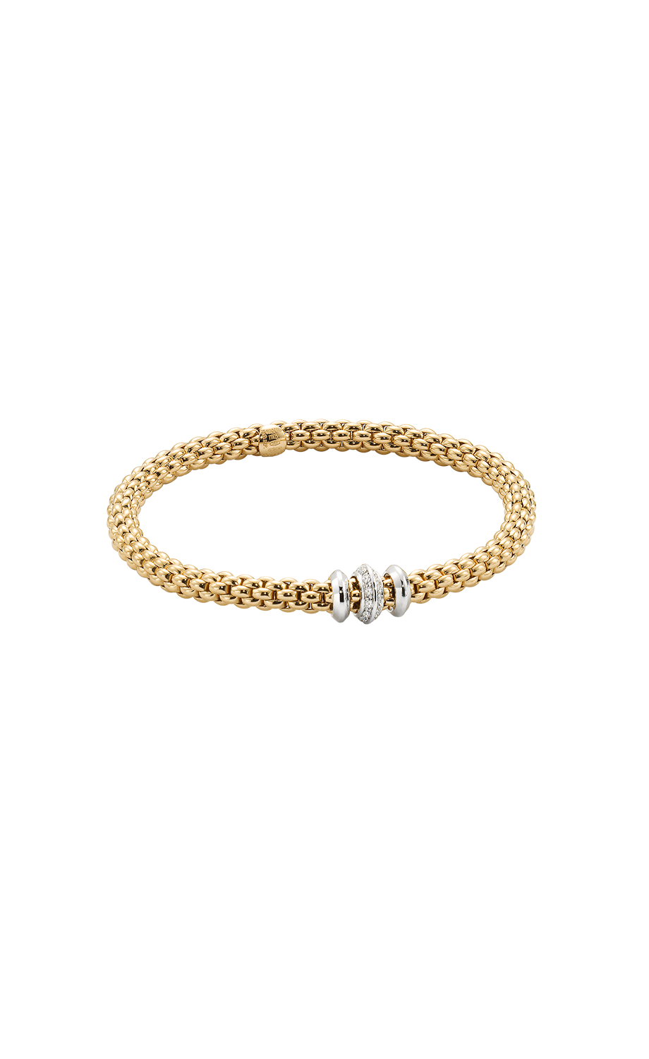 Fope Solo Flex'it Armband aus Gelbgold 653B BBR bei Juwelier Hungeling