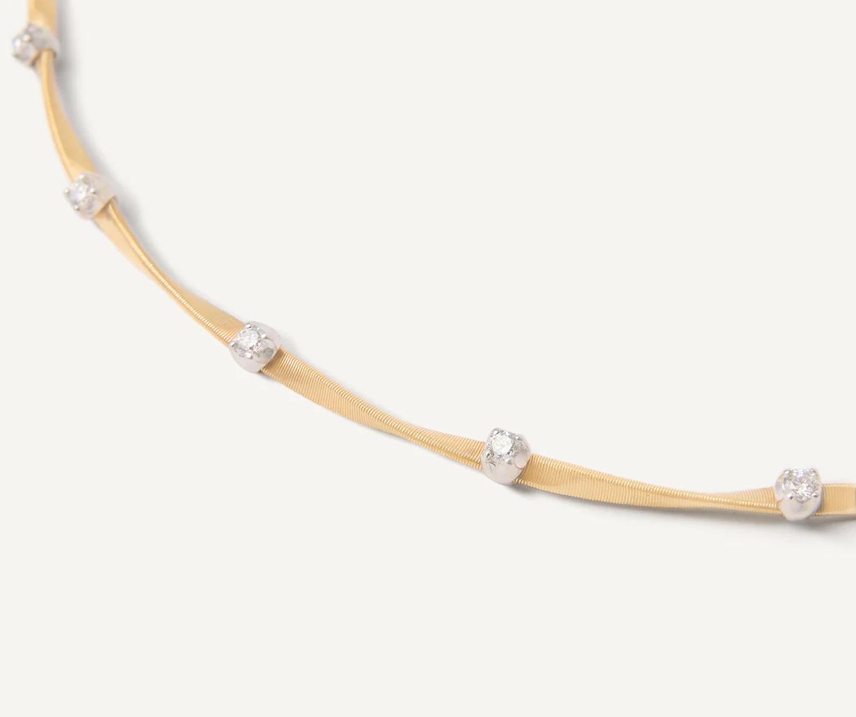Marrakech Halskette aus Gold mit Diamanten CG337_B_YW_M5