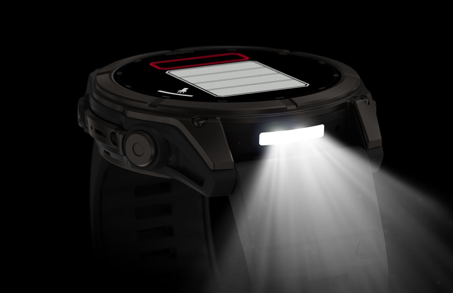 Garmin fēnix 9 - 51 mm Schwarz/Carbongrau DLC Titan 010-04763-11
