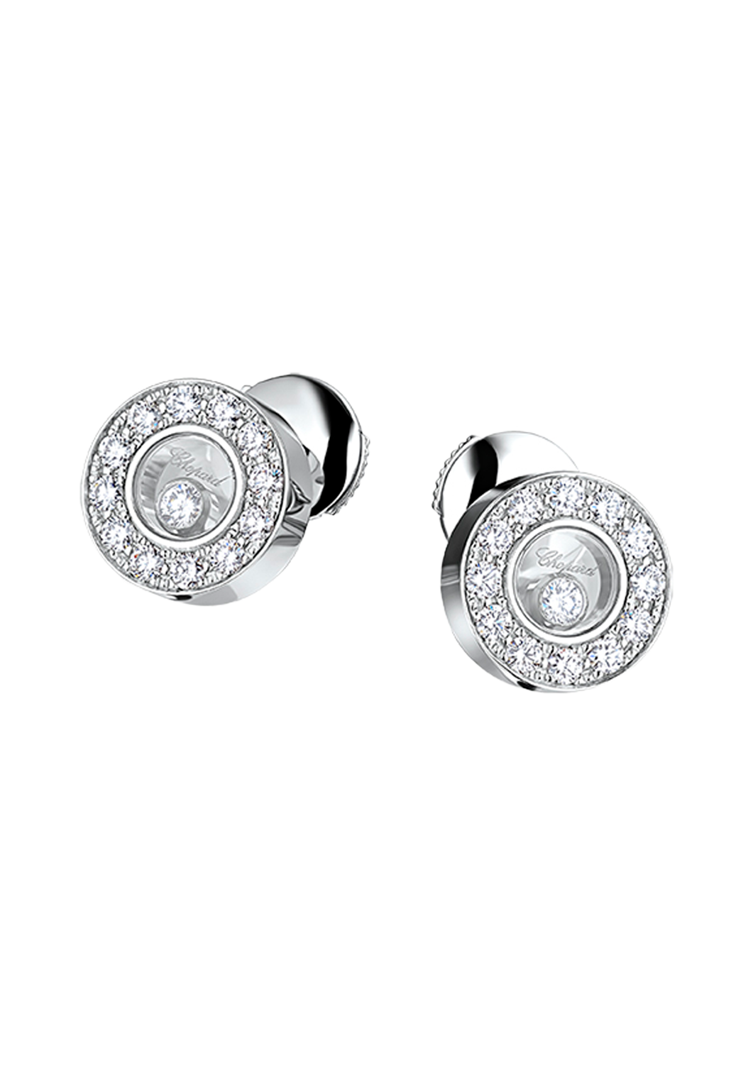 Chopard Ohrstecker Happy Diamonds 833087-1001 bei Juwelier Hungeling