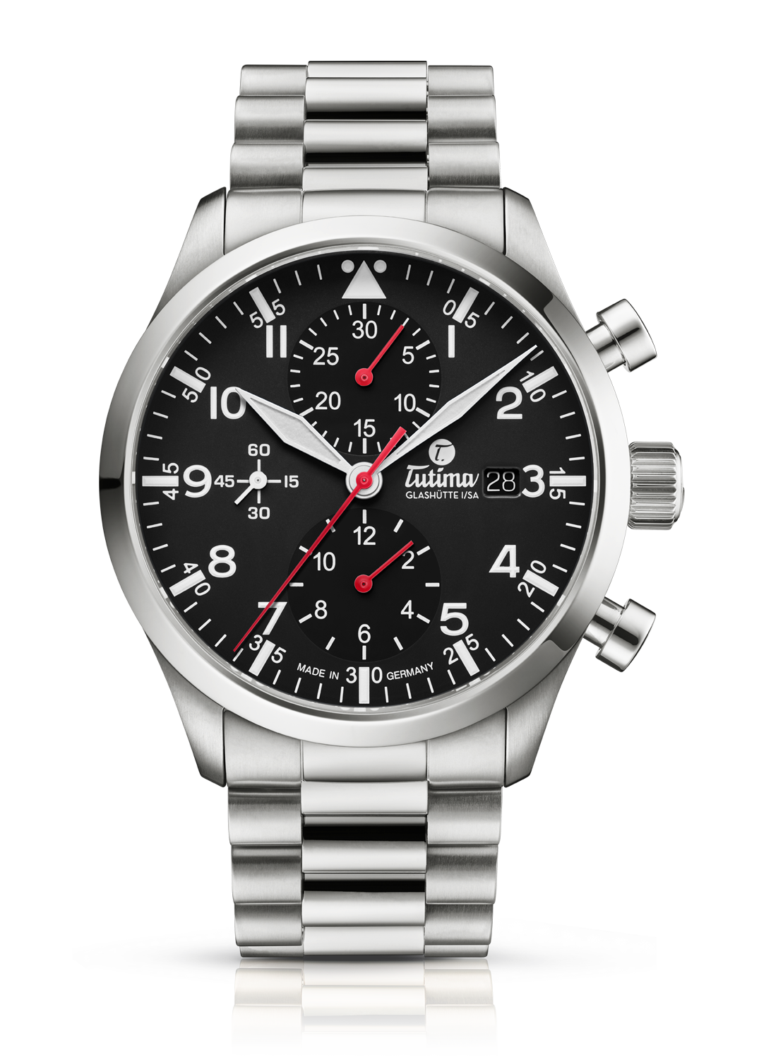 Tutima Flieger Legacy T5 Chronograph 6405-02 bei Juwelier Hungeling