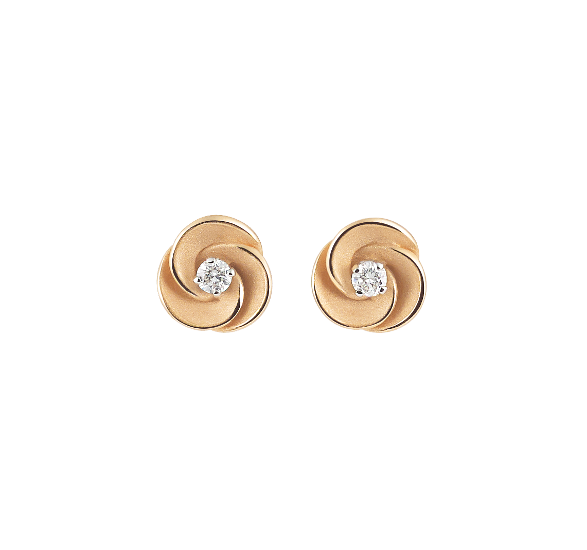 Annamaria Cammilli Ohrringe Desert Rose GOR3232J (Orange Apricot Gold) bei Juwelier Hungeling