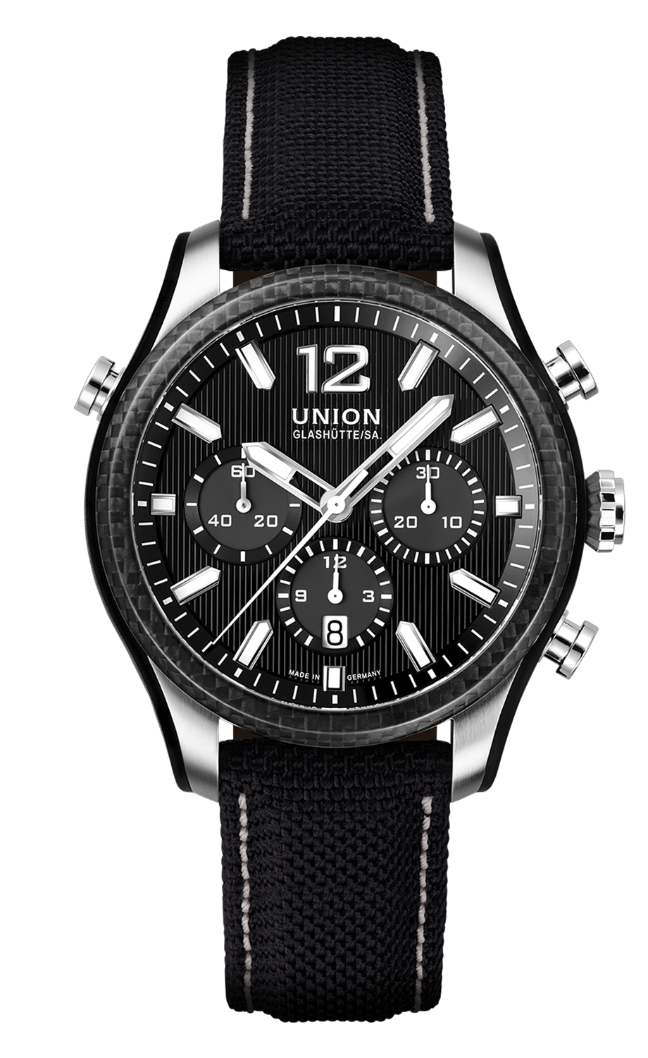 Union Glashütte Belisar Chronograph Sport D009.927.26.207.00 mit Textilband