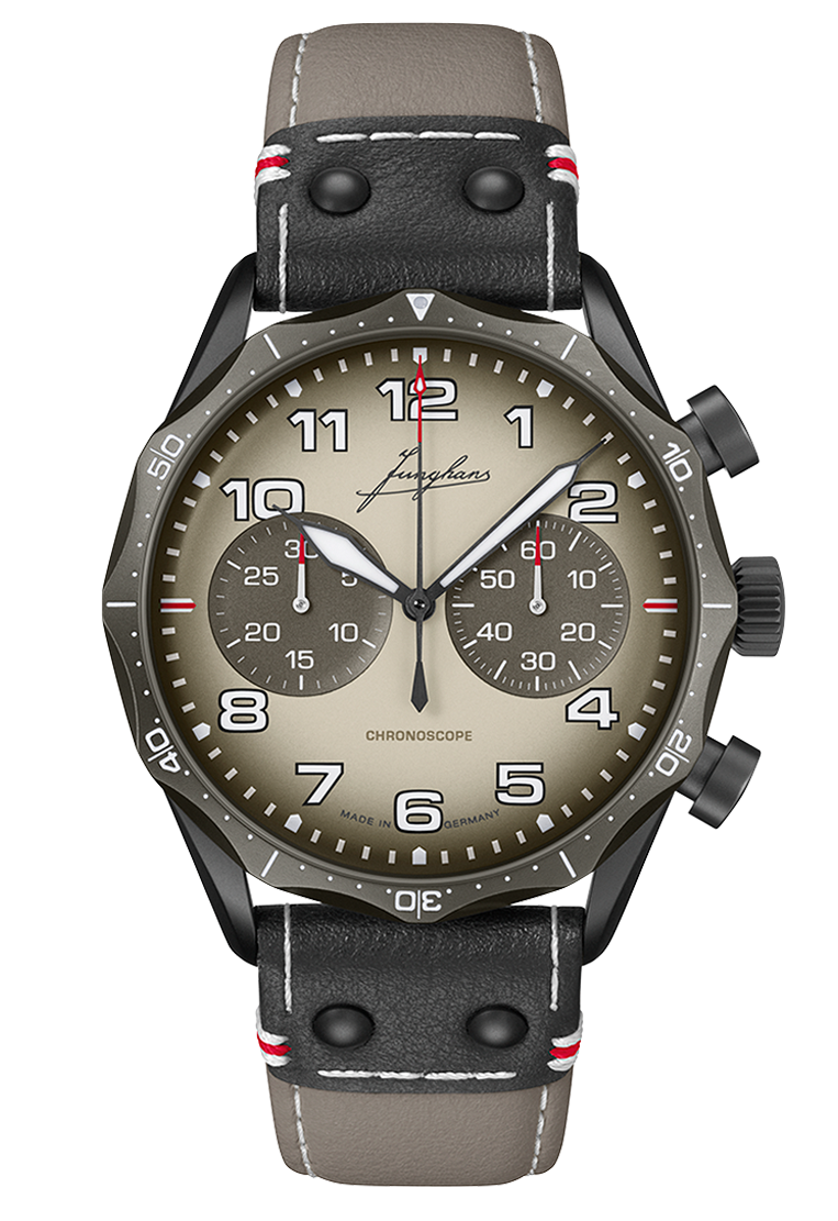 Junghans Pilot Chronoscope Desert 27/3398.00 bei Juwelier Hungeling