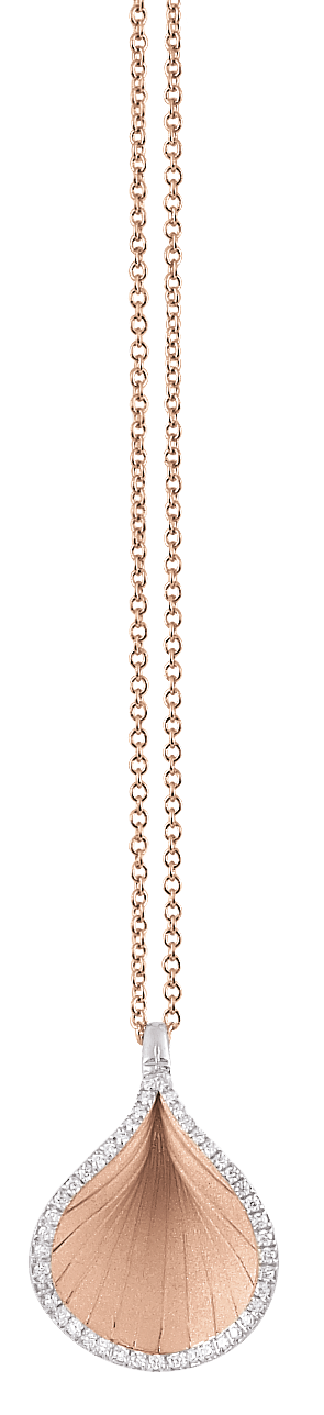 Annamaria Cammilli Halskette Goccia GPE2002P (Pink Champagne Gold) bei Juwelier Hungeling