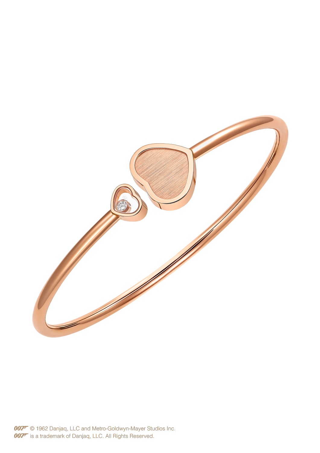 Chopard Happy Hearts Golden Hears Armspange 85A007-5020 bei Juwelier Hungeling