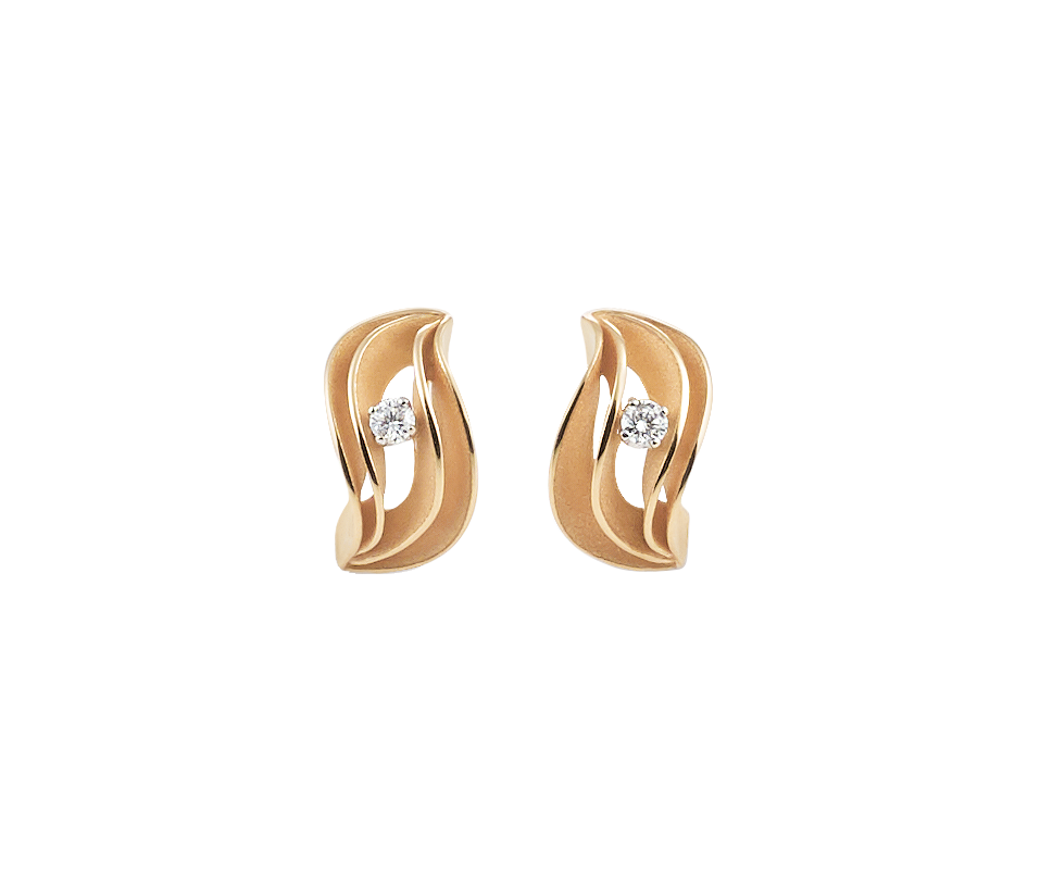 Annamaria Cammilli Ohrringe Velaa Star GOR3250J (Orange Apricot Gold) bei Juwelier Hungeling