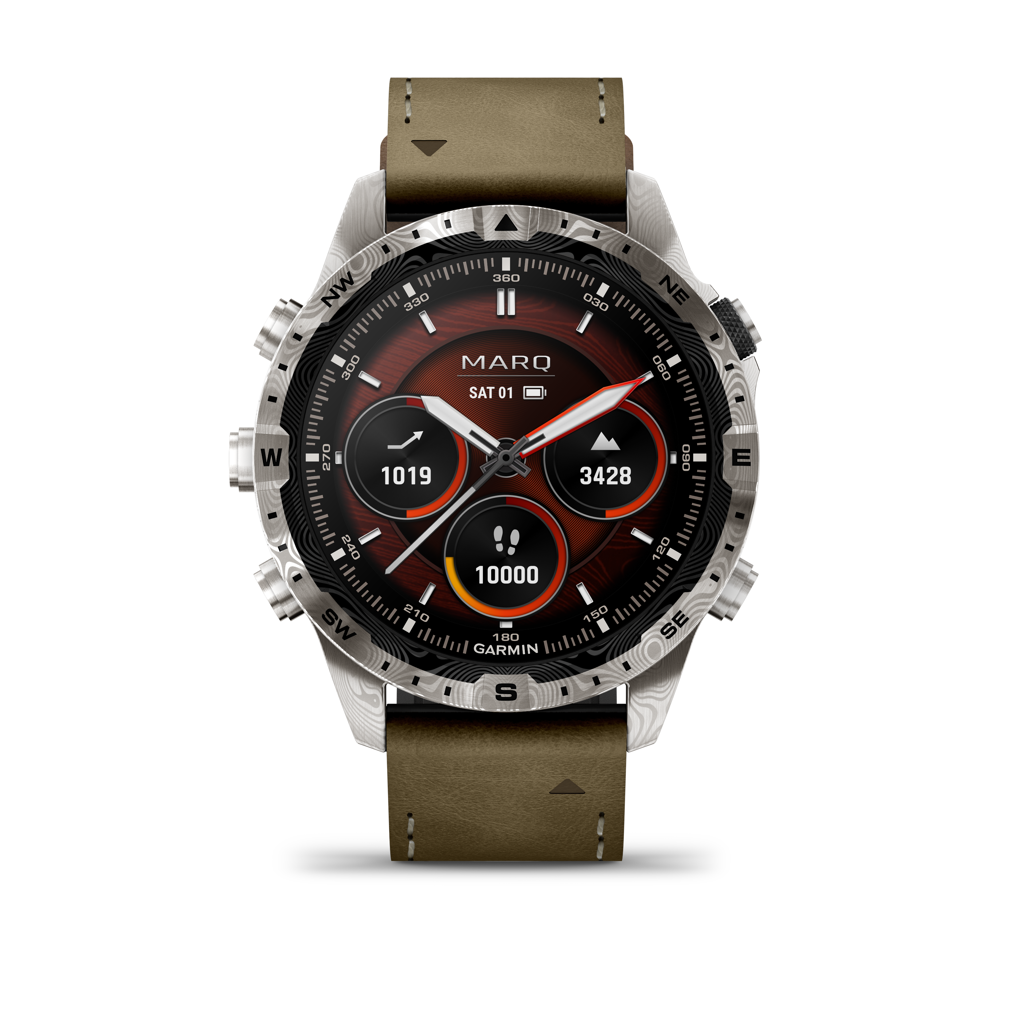 Garmin MARQ Adventurer Gen 2 Damascus Steel Edition 010-03393-31 bei Juwelier Hungeling