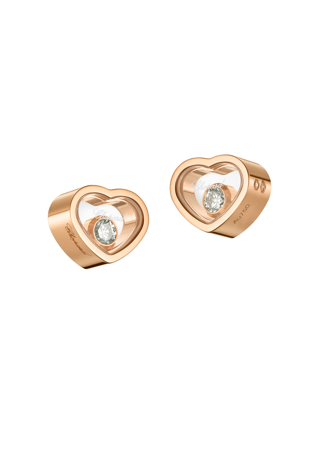 Chopard Ohrstecker My Happy Hearts 83A086-5092 bei Juwelier Hungeling