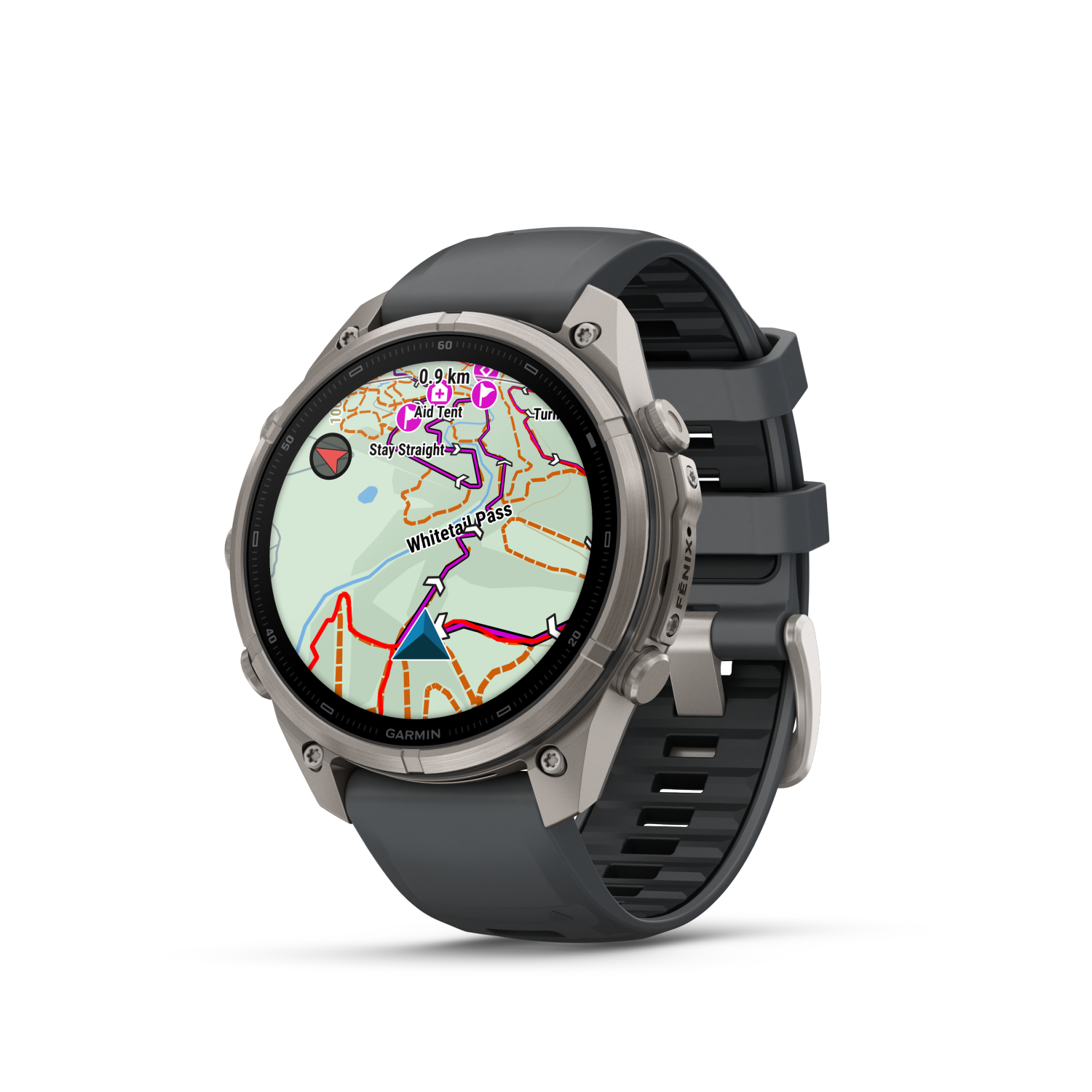 Garmin fēnix 9 Pro – inReach, 47mm Titan 010-04336-21