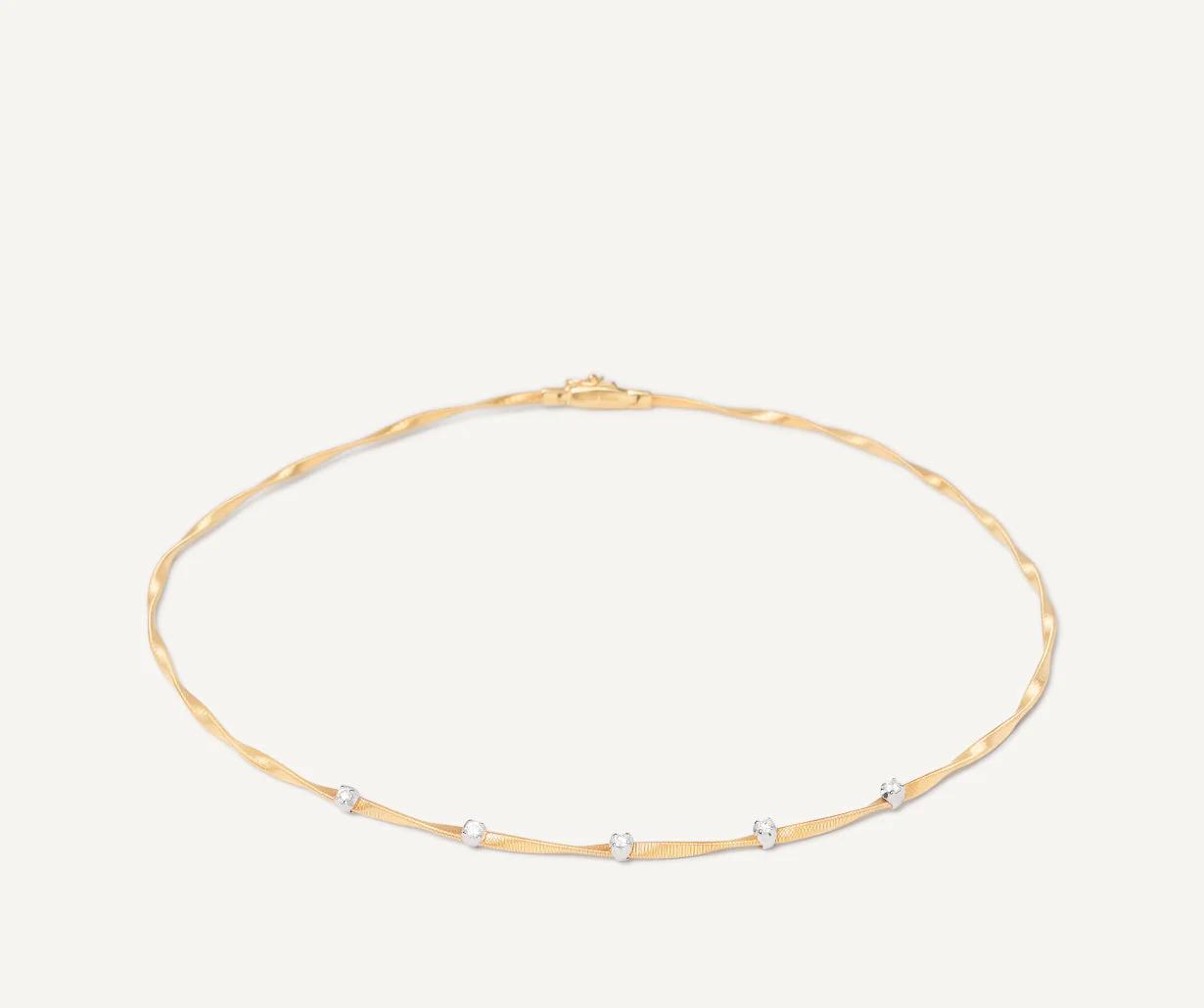 Marrakech Halskette aus Gold mit Diamanten CG337_B_YW_M5