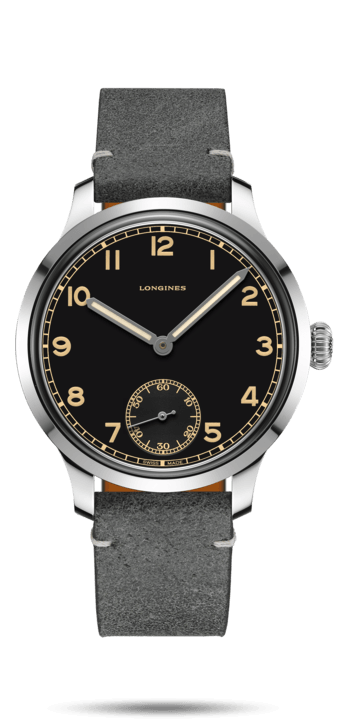 The Longines Heritage Military 1938 L2.826.4.53.2 bei Juwelier Hungeling