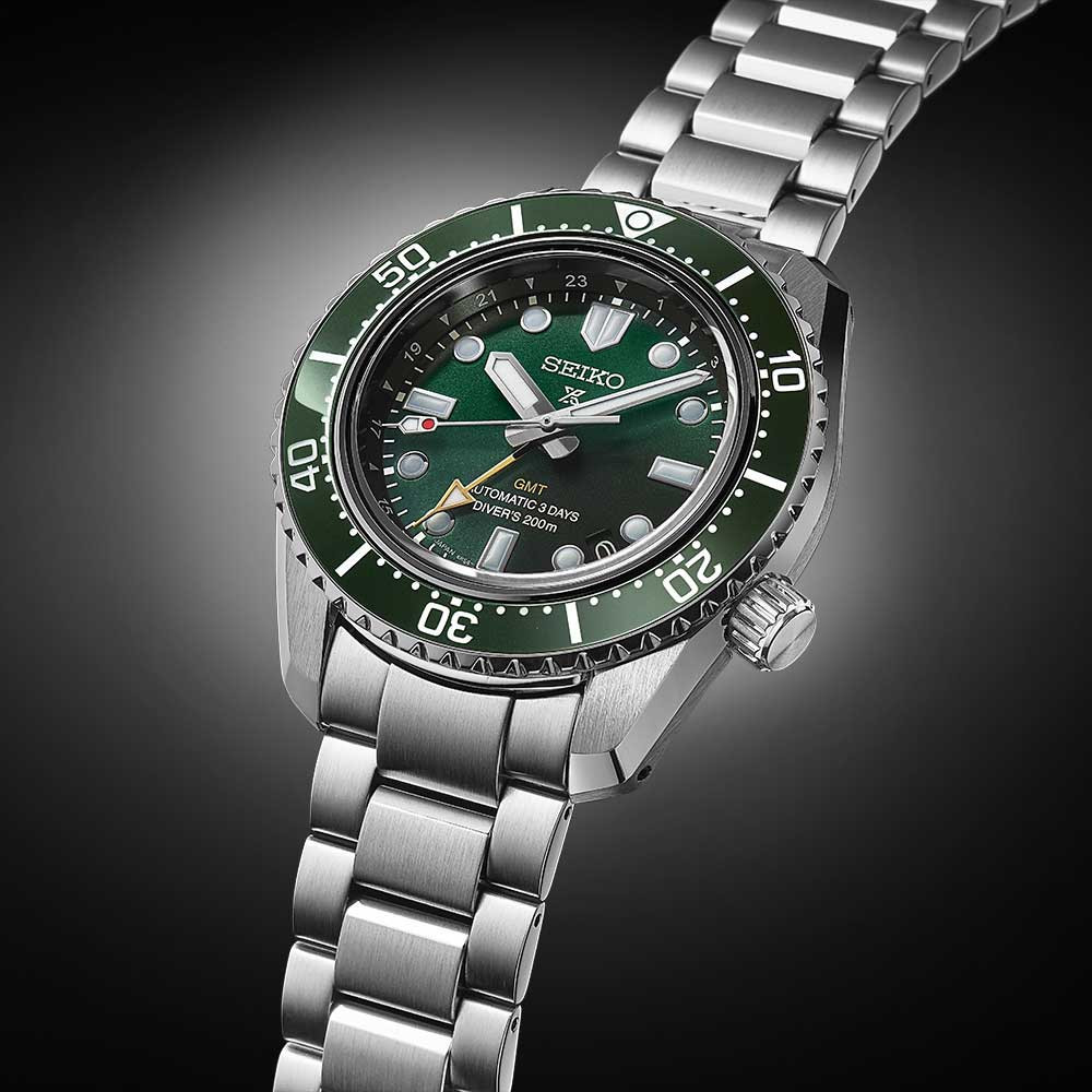 Seiko PROSPEX 1968 Heritage Divers GMT Watch SPB381J1