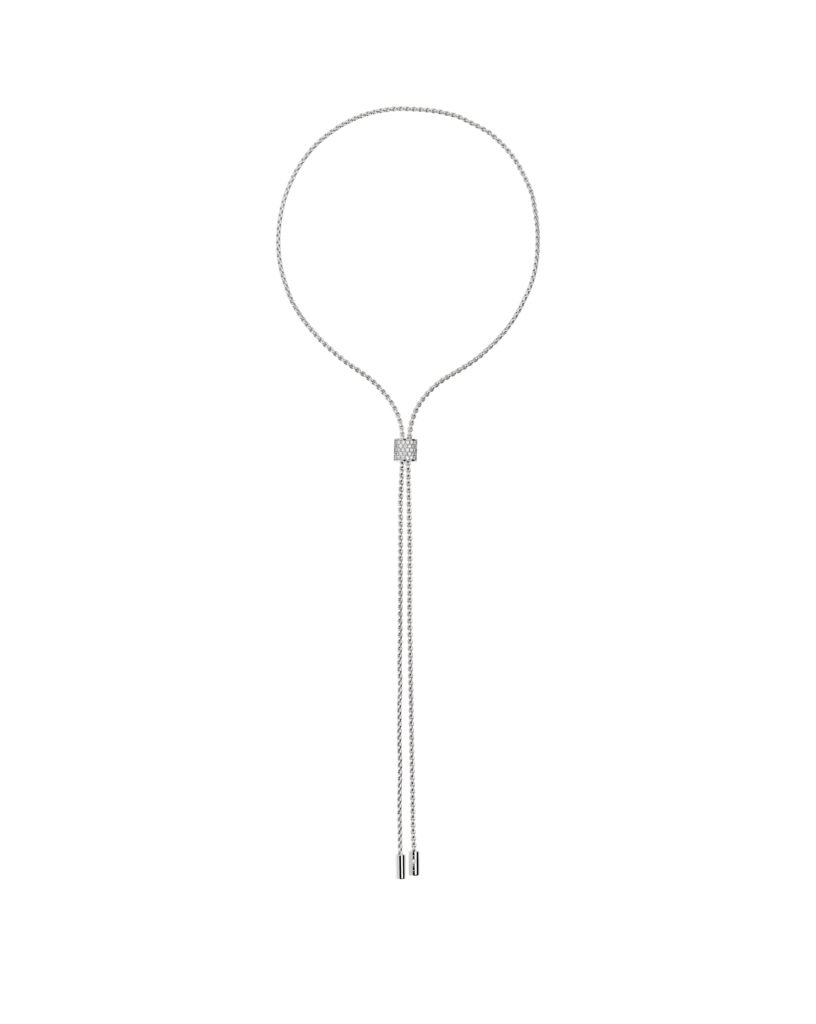 Fope Aria Weißgold Slider Halskette mit Diamant-Pavé 89403CX_BB_B_BBX_070