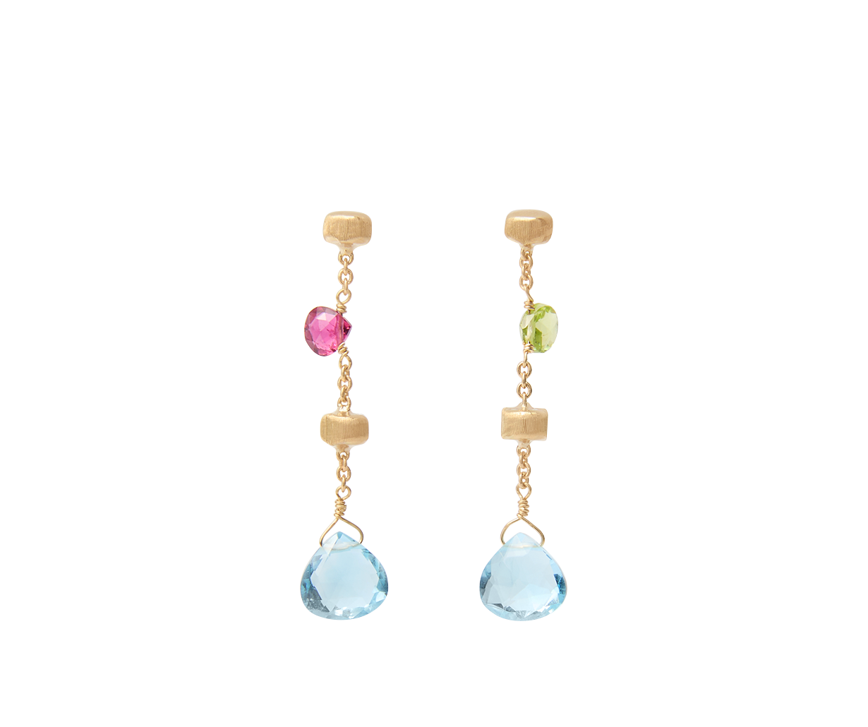 Marco Bicego Paradise Ohrring aus Gold mit Topas, mini OB1430_MIX01_Y_02 bei Juwelier Hungeling