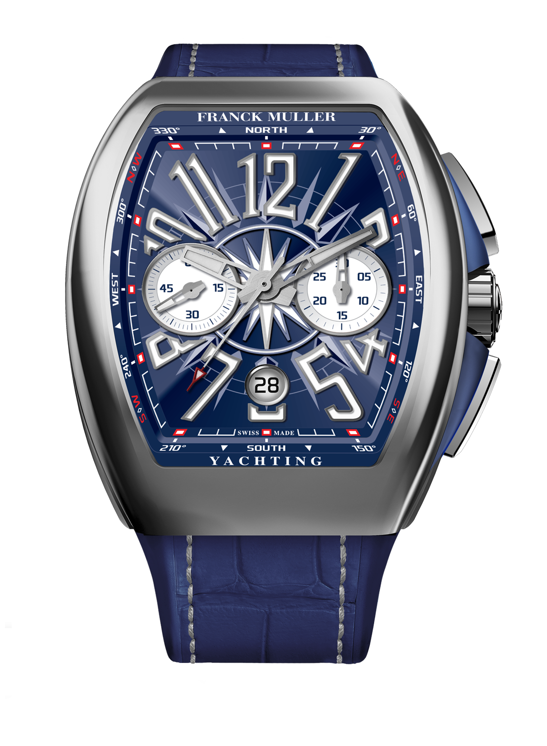 Franck Muller Vanguard Yachting V 45 CC DT YACHT (BL) AC bei Juwelier Hungeling