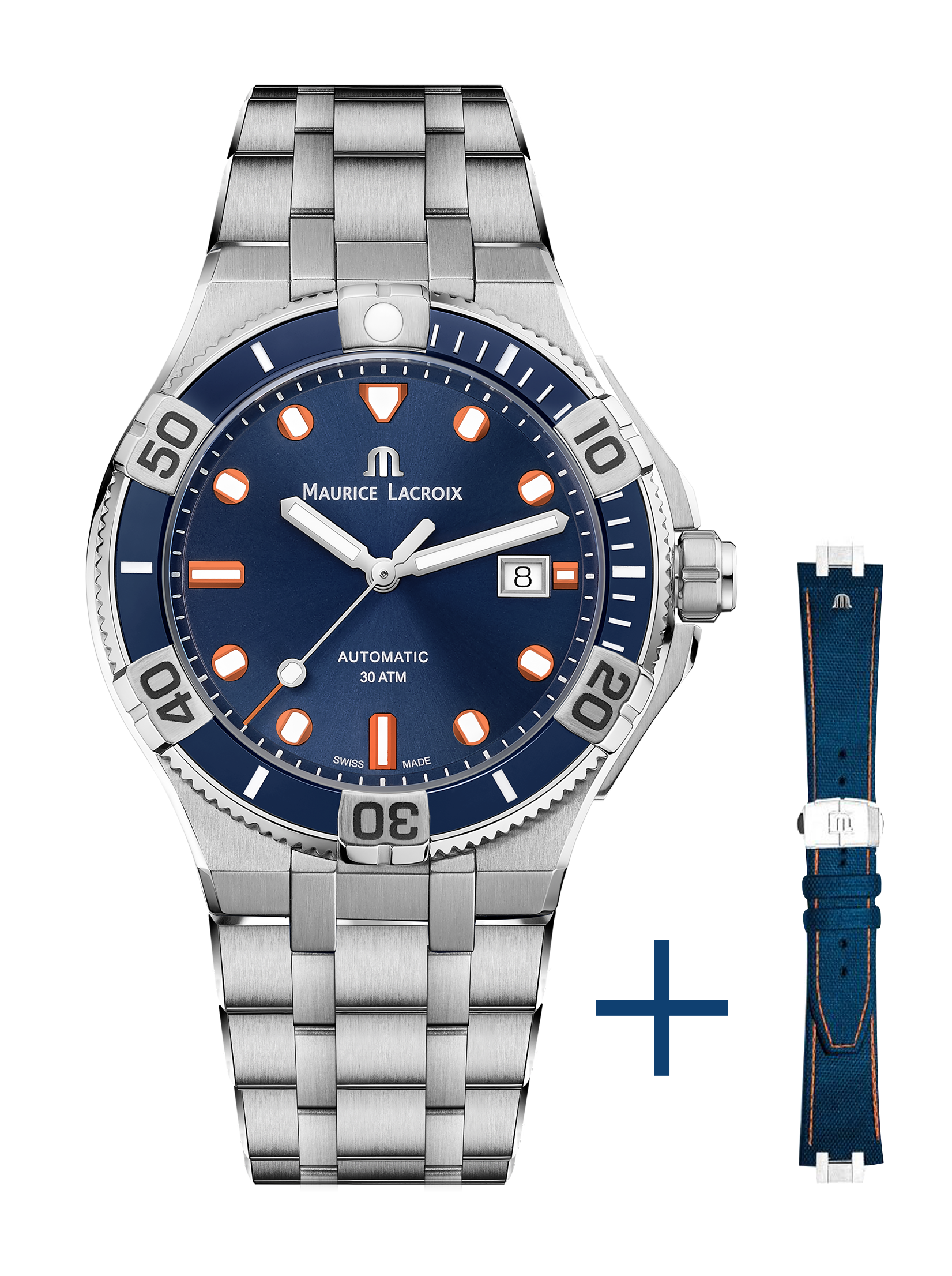 Maurice Lacroix Aikon Venturer 43mm Limited Edition AI6058-SS002-431-1 bei Juwelier Hungeling