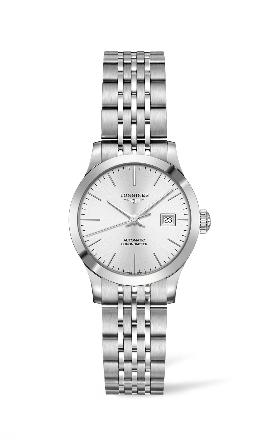 Longines Record Ø 30 mm L2.321.4.72.6 bei Juwelier Hungeling