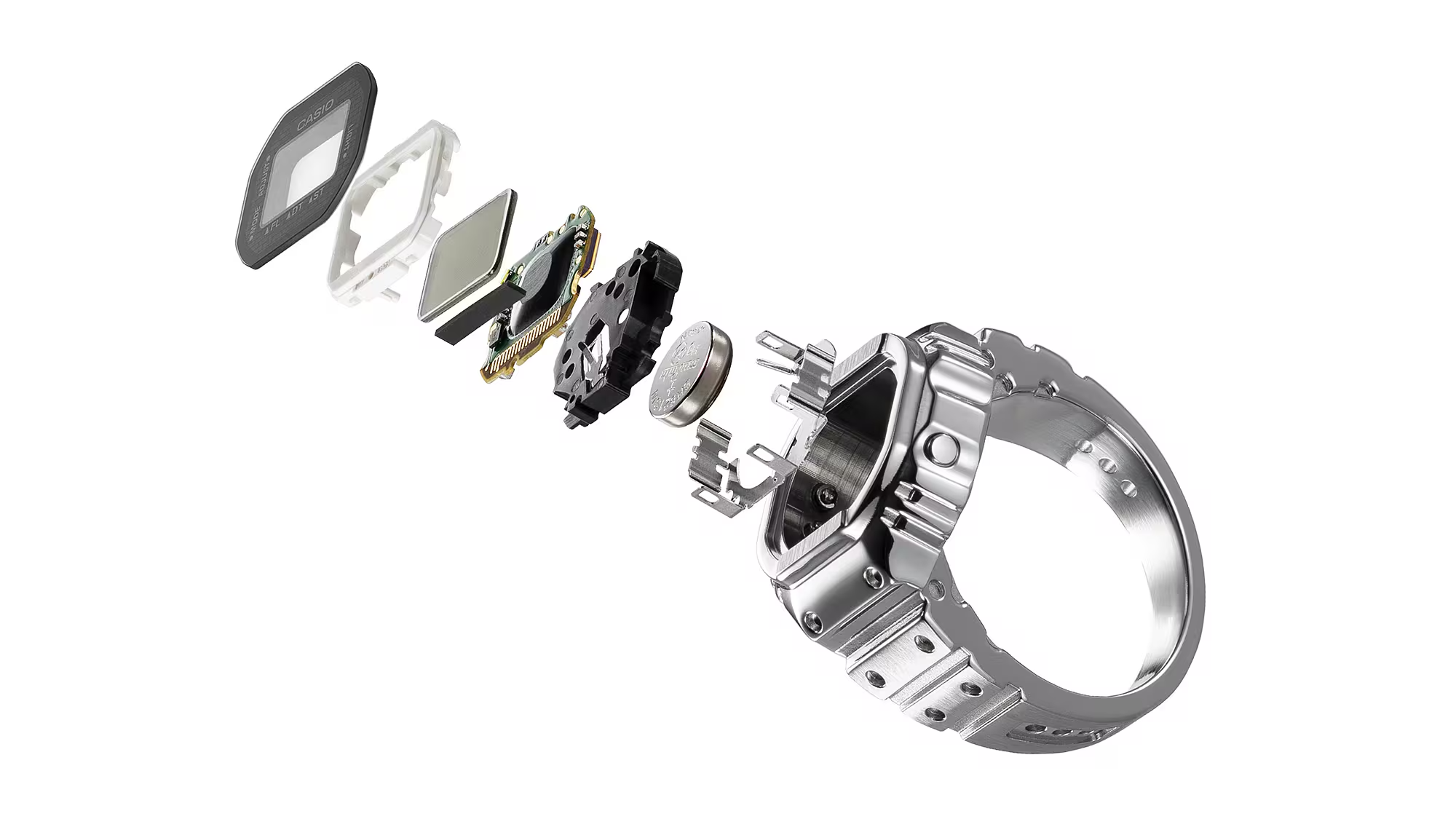 Casio Mini-Ringuhr CRW-001-1ER
