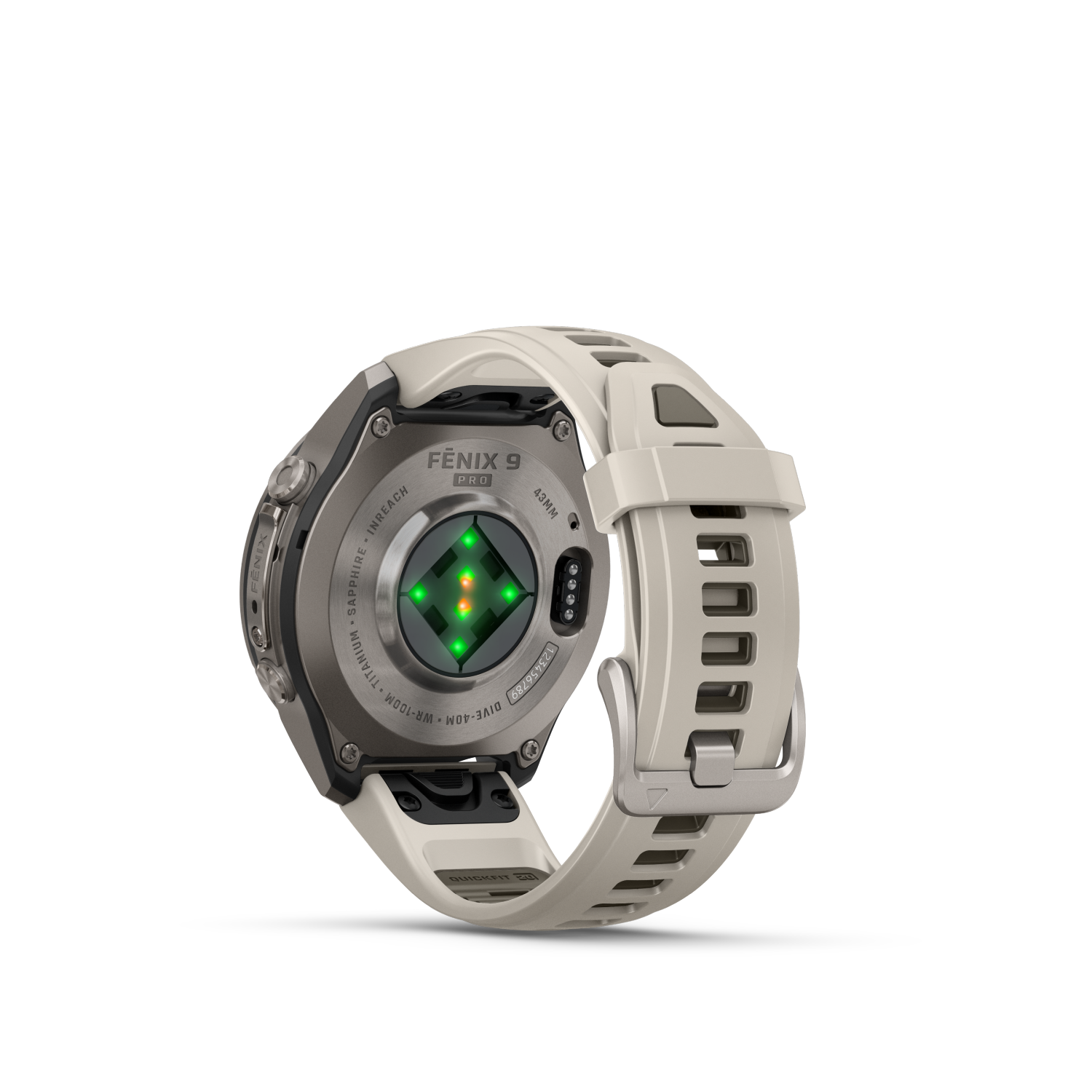 Garmin fēnix 9 Pro – inReach, 43 mm Titan 010-04335-81