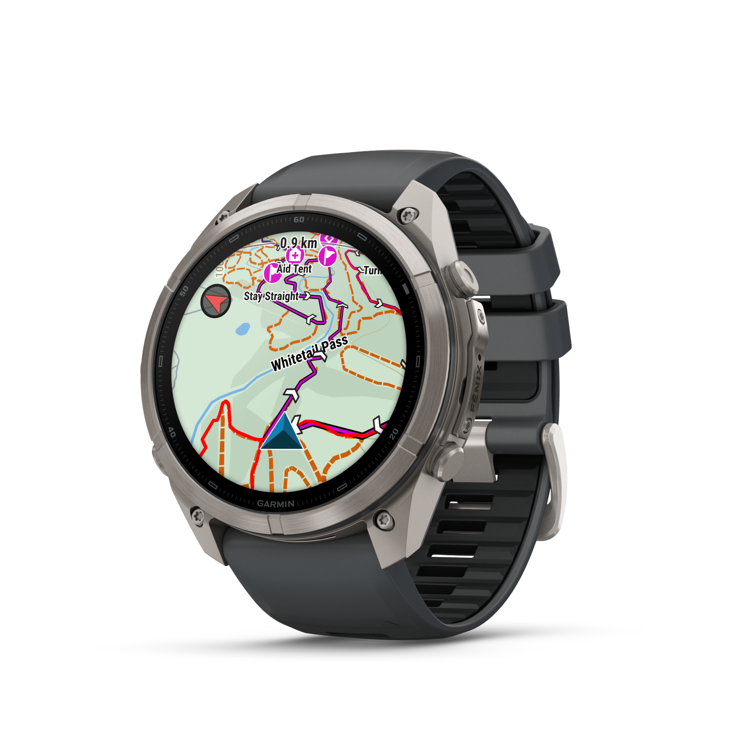 Garmin fēnix 9 Pro – inReach, 51 mm Titan 010-04337-21